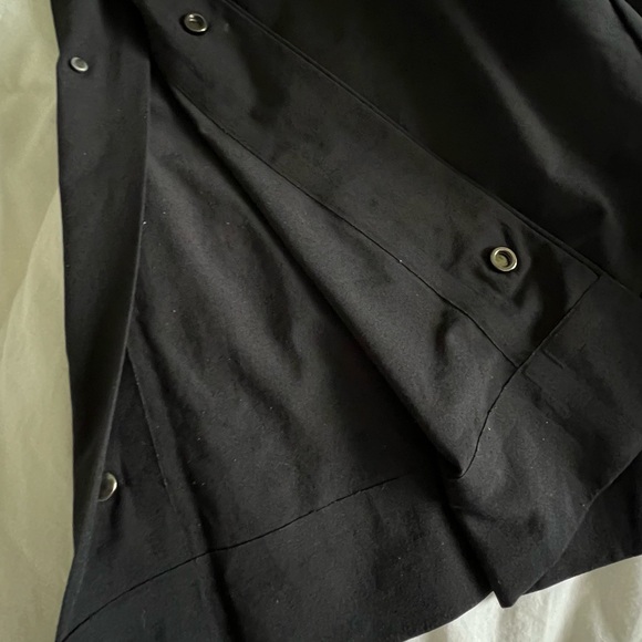 Athleta Tribeca Crop Pants Wide Leg Athleisure Black 10 Tall - Picture 10 of 14